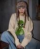 HOODHOOD Alien Damaged Knit Ivory