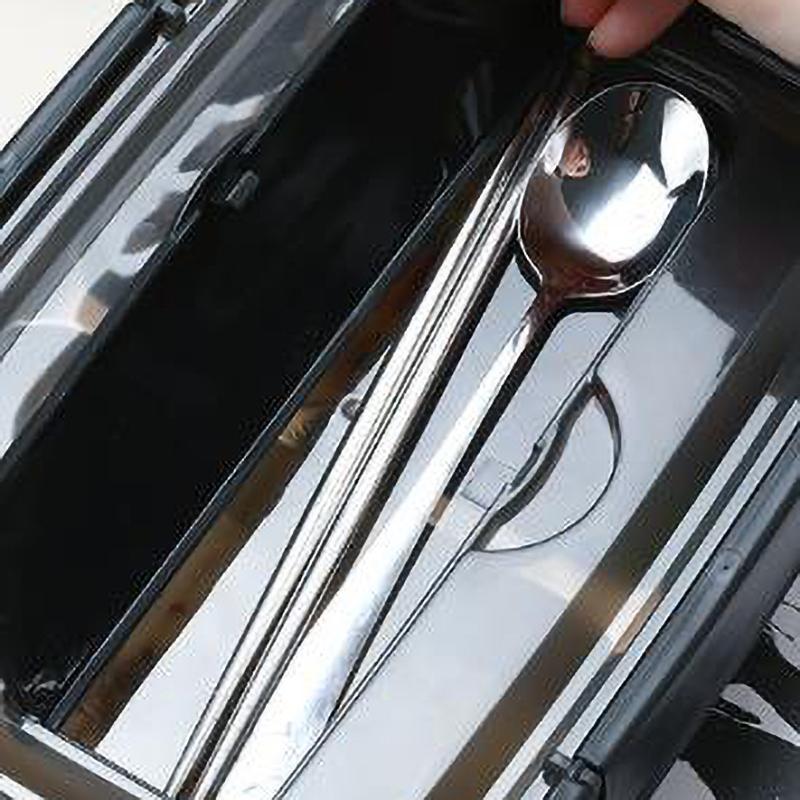 Container Students Office Workers Leak Proof Stainless Steel Lunch Box