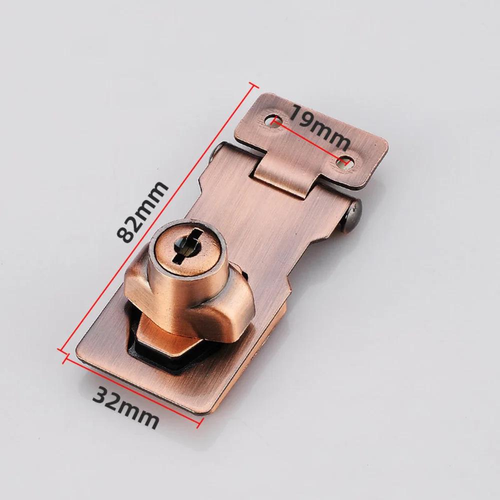 Blocare de înaltă calitate, rezistentă, fără capse, fără perforare, cu blocare dulap dublă cu ușă, încuietoare dulapului de birou, feronerie de securitate