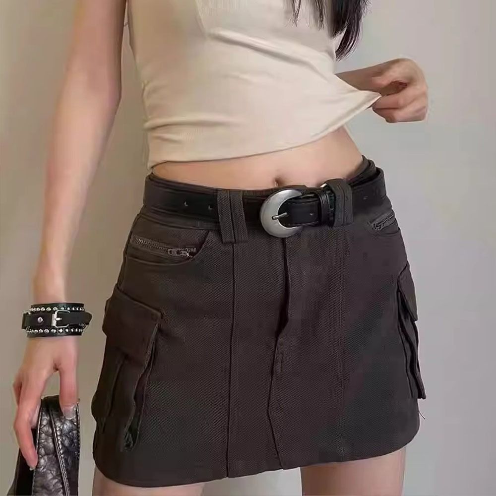 Designer Moon Waist Belt PU Leather Dress Jeans Belt Ins Style Women's Belt  Spicy Girls