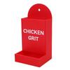 2pcs Automatic Feeding Gravity Feeder Plastic Material Hanging Chicken Feeder  Poultry Farm