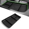 Car Center Console Armrest Storage Box Car Central Lower Layer Tray TPE Organizer Accessories Tidying For MGS5 EV For ES34 25-27