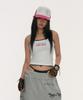 Gillaakaibeu Layered Box Logo Sleeveless (Camo)_White
