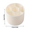 Mini Desktop Storage Box Round Stationery Storage Rack Simple Makeup Brush Holder  for Home