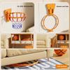 1Pc Indoor Safety Funny Game Kids Mini Home Exercise Basketball Hoop Set Wall Frame Stand Lifting Basket Hanging Backboard