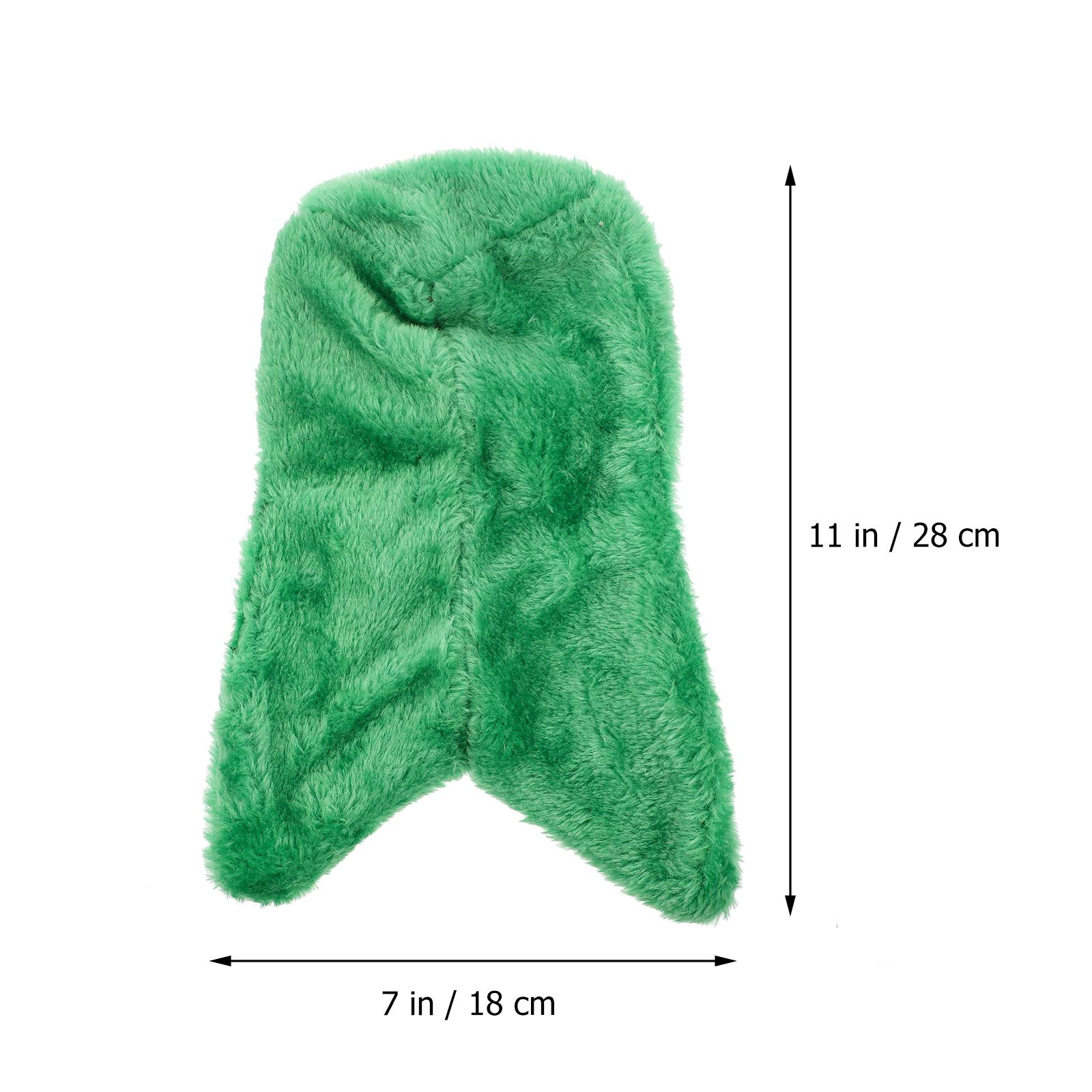 

Bed Hammock for Birds Parrot Snuggle Hut Warm Nest Cuddle Blanket Corner Accessories for Guinea Pig and Small Pets зелений