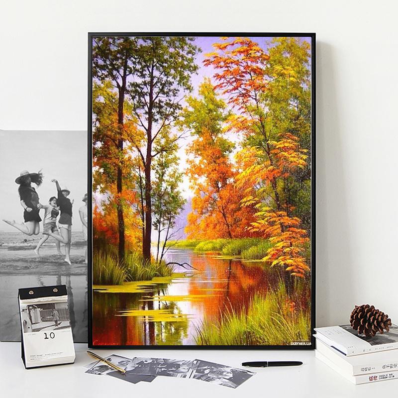 Kit de broderie cu diamante peisaj pentru pictura cu diamante Cusătura în cruce Diamond Paiting Full Drill