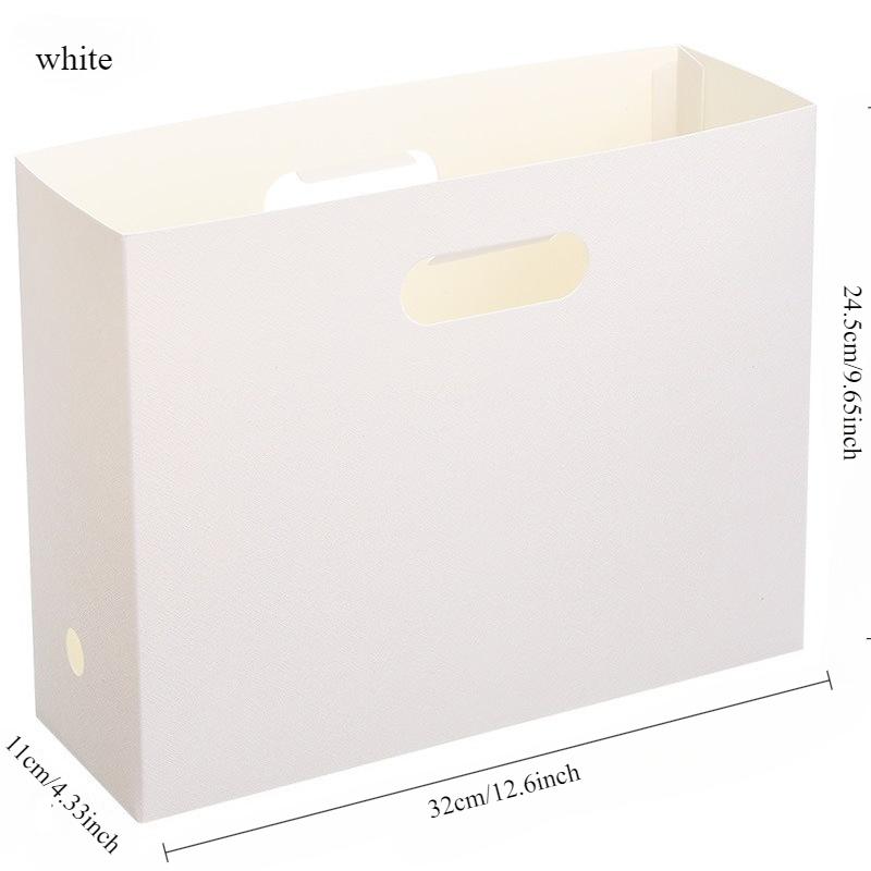 1 Stück Plastik Scrapbook Papier Aufbewahrungsbox, Faltbar 32*11*24.5cm Aktenordner, Geeignet für Bastelarbeiten