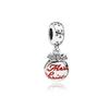 New Copper Christmas Santa Claus Deer Apple Snowman Charm Bead Fit Original Pendant Bracelet Diy Jewelry For Women