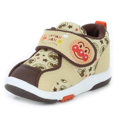 Anpanman Baby Boys and Sizes Anpanman Baby 2E Shoes, Girls, 12-14.5cm, Brown, 08, 12.5cm,