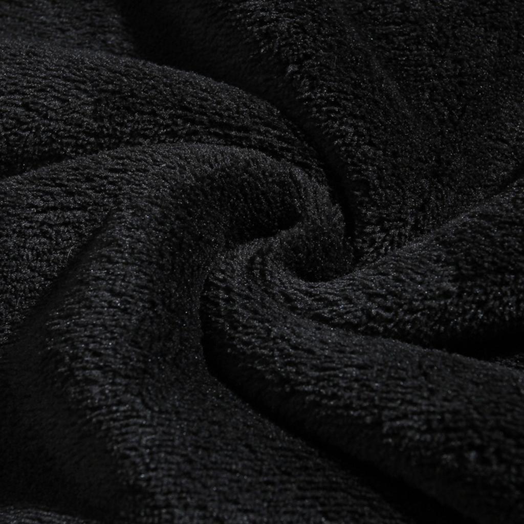 Men's Winter Fashion Solid Color Plush Hooded Sweatshirt