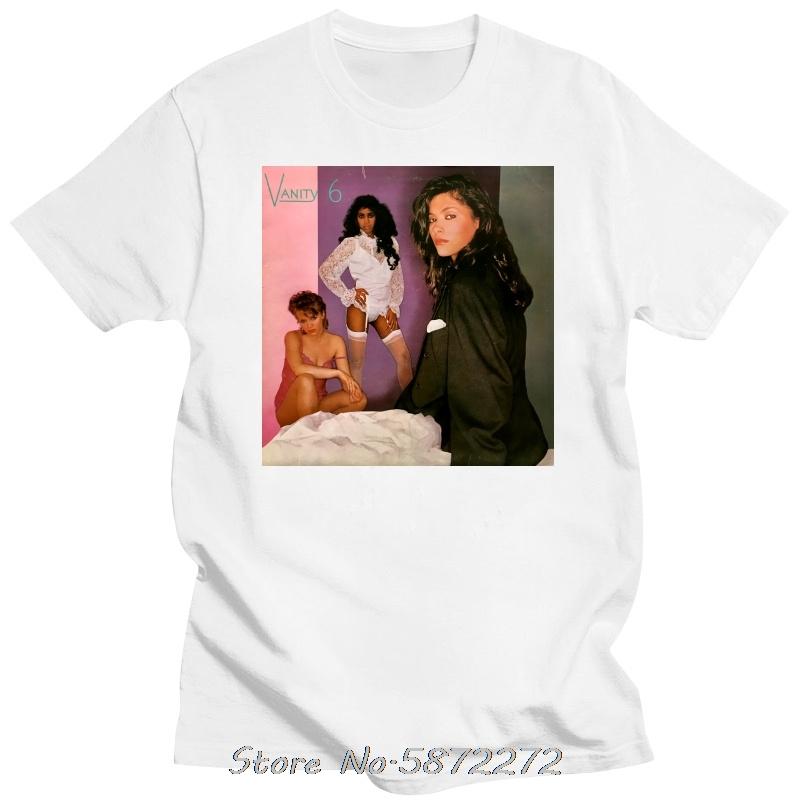 Funny Vanity 6 TShirt Vanity 6 Tee Cotton T Shirt Unisex Tshirt Oversized Graphic Tees Fitness Tops Mens Clothing Streetwear