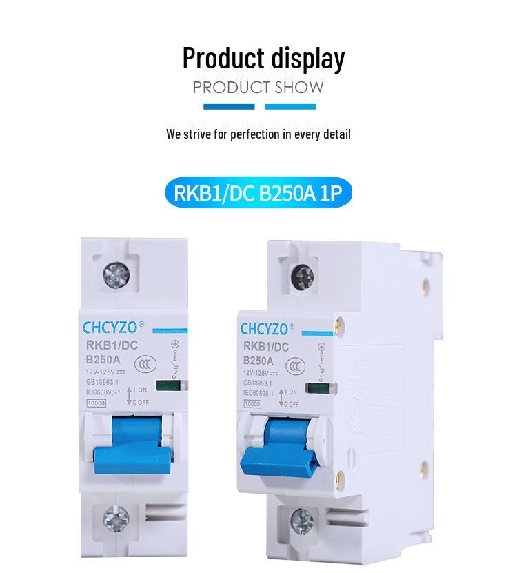 Electric Vehicle DC Circuit Breaker, 12V-120V, 150A-250A Air Switch MCB