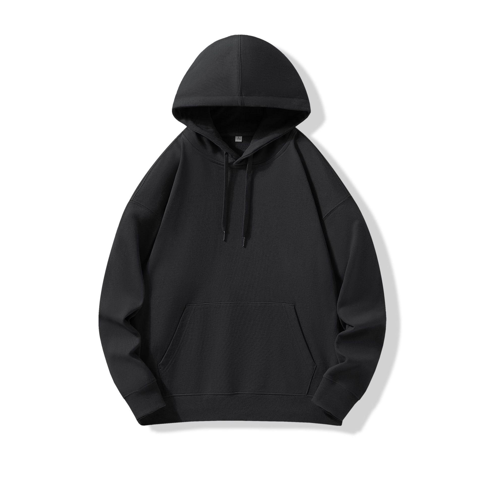 

China-Germany BYBT330: Pure Cotton 330g Terry Hooded Sweatshirt, High-Quality Men s Streetwear Drop Shoulder Hoodie S