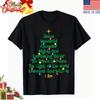 Camiseta Navideña Jesús Cruz Cristiana Versículo Bíblico Camiseta de Navidad para Hombres y Mujeres