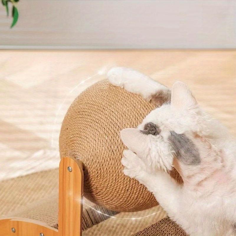 Extra Large Ferris Wheel Cat Scratcher with Ball - Durable Interactive Pet Leisure Board for Indoor Cats