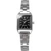 Casio Standard Quartz Women's Wristwatch LTP-V007D-1E Black Silver Metal Band Imported Model