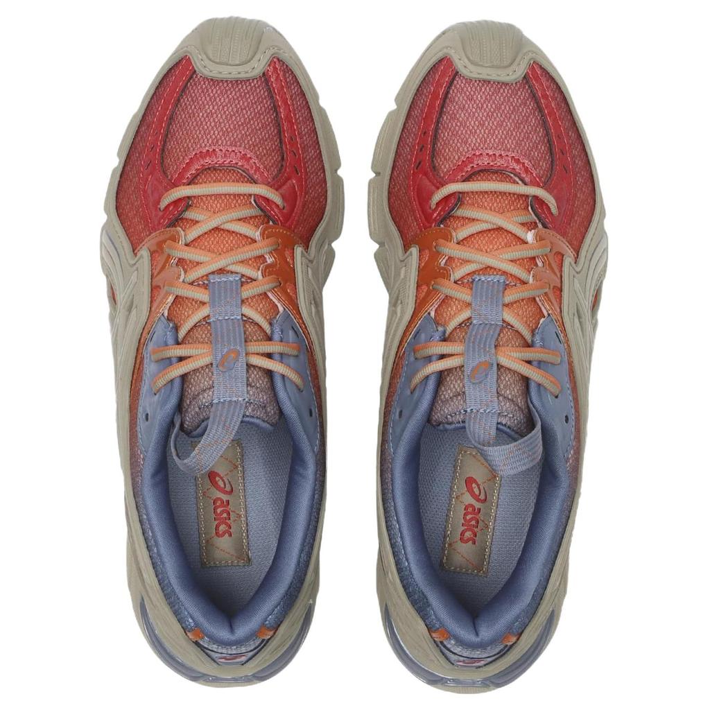 Kiko Kostadinov x ASICS UB13-S Gel-SD Lyte Tan Orange Unisex Sneakers Grey Orange-Red-Blue 1203A972-301
