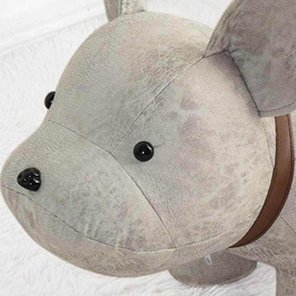 Ottoman Footrest with Stylish Wooden Legs