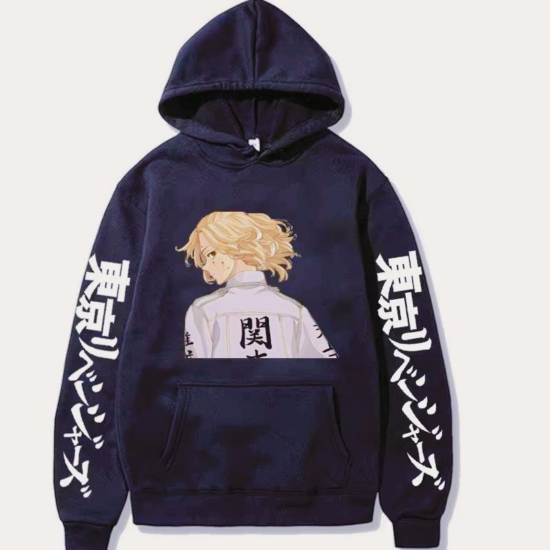 Anime Tokyo Revengers Manjiro Sano MIKEY Graphic Print Hooded Men Women Manga Hoodies Comfortable Sweatshirt Harajuku Pullover