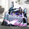 Custom Name Flame Passion Name'S Journey Party Blanket For Couch Bed Plush Cozy Fuzzy Blanket Super Soft Warm Blankets For Fall And Winter 0916304