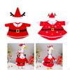 Christmas Decorations for The House, Goose Costume, Figurine Indoor Clothing