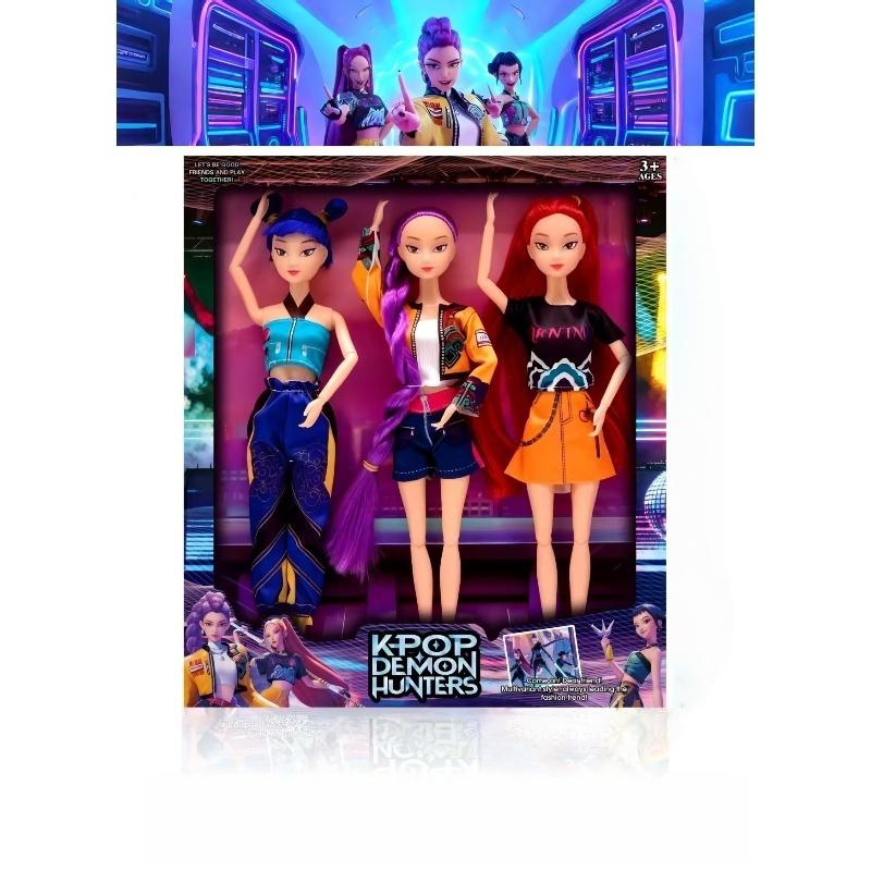 Kpop Łowcy Demonów Figurka Akcji Zabawka Derpys Tygrys Rumi Mira Zoey Sussy Figurka Lalka Dla Fanów Prezenty Świąteczne