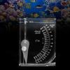 Transparent Seawater Salt Meter Square Shape Salinity Measuring Device Salinity Tester  Aquaculture