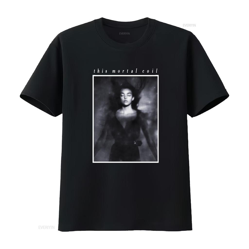This Mortal Coil Itll End In Tears Print T Shirt Stylish Unique Design for Music Lovers vintage Washed Breathable Casual