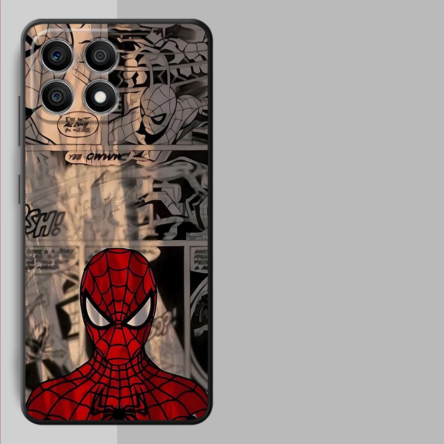 Case for Honor X6 90 X8 X5b X9a X7 Magic5Lite 70 8X 200 400 Lite Funda Phone Cover Marvel Comic Spider Man