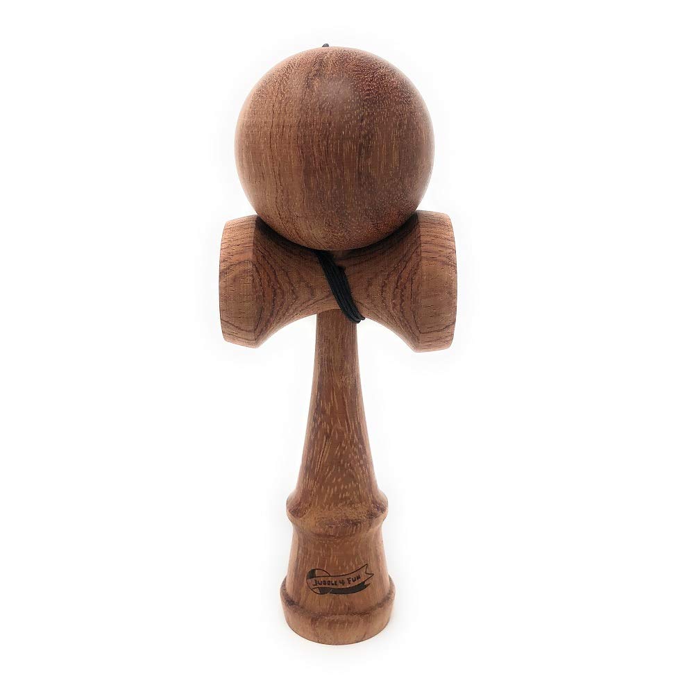 MyCircus Kendama Adult JUGGLE 4FUN Replacement Strings and (Cherry Wood) (Includes Bag)