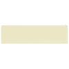 1 Piece VUGHT Bench Cushion 100percent  Polyester Cream