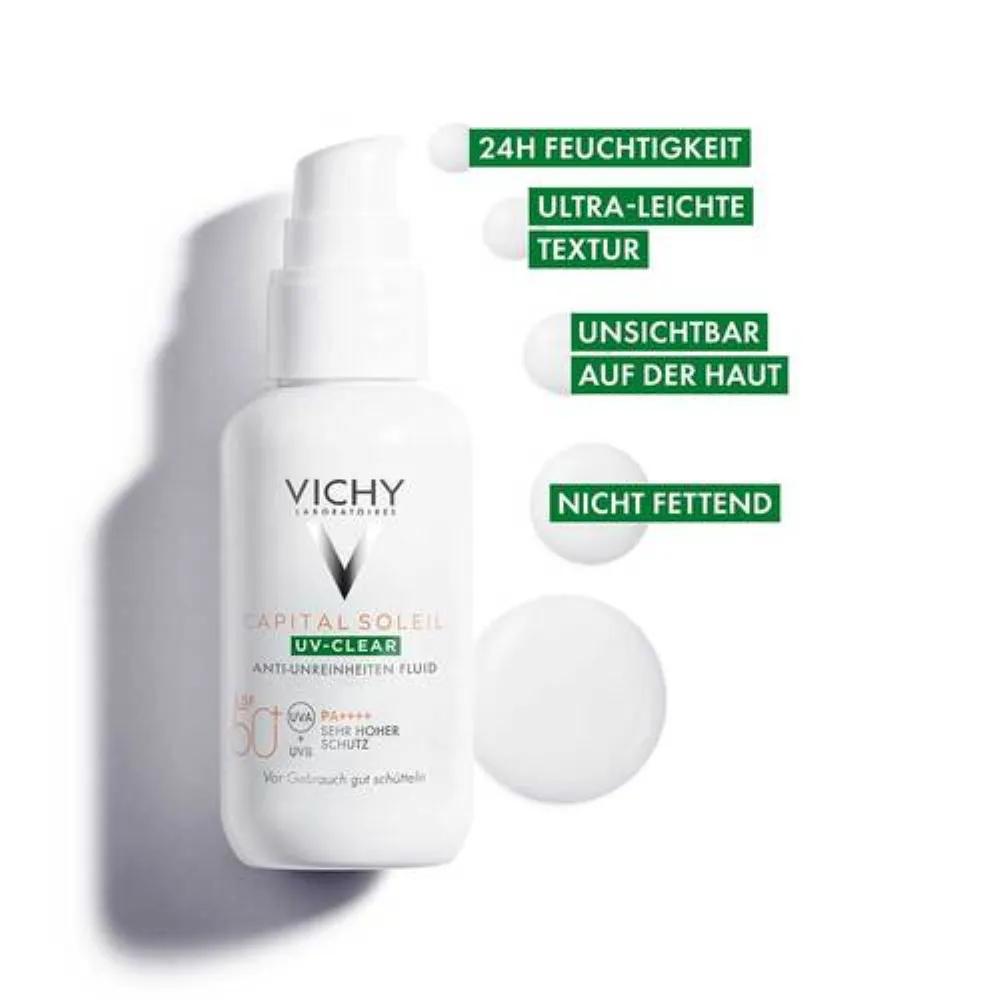 Vichy Kaitale Soliel UV Clear LSF 50+ 40ml