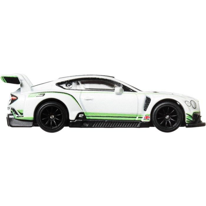 Hot Wheels Car Culture Race Day 2018 Bentley Continental GT3 Vehicle Toy 1/64 White