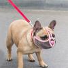 Dog Special Muzzle Buckle Design Wear-resistant Tear Resistant Professional Innovative Anti-bite Nylon Mesh Short