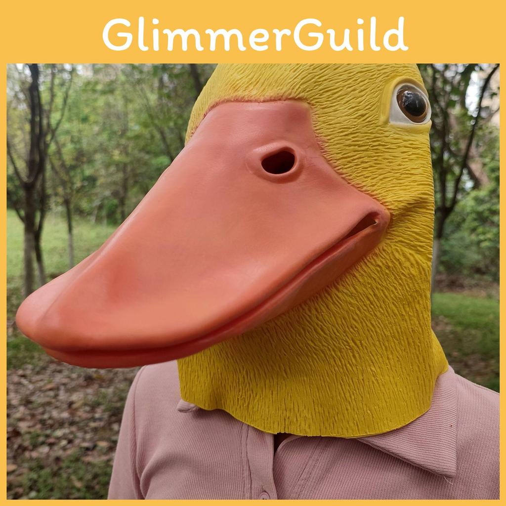 Und Niedliche Ente Löwe Latexmaske Für Kinder Partydekorationen Und Kostüm Halloween