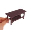 1Pc 1/12 Dollhouse Kitchen Room Furniture Dining Wood Table For Doll House