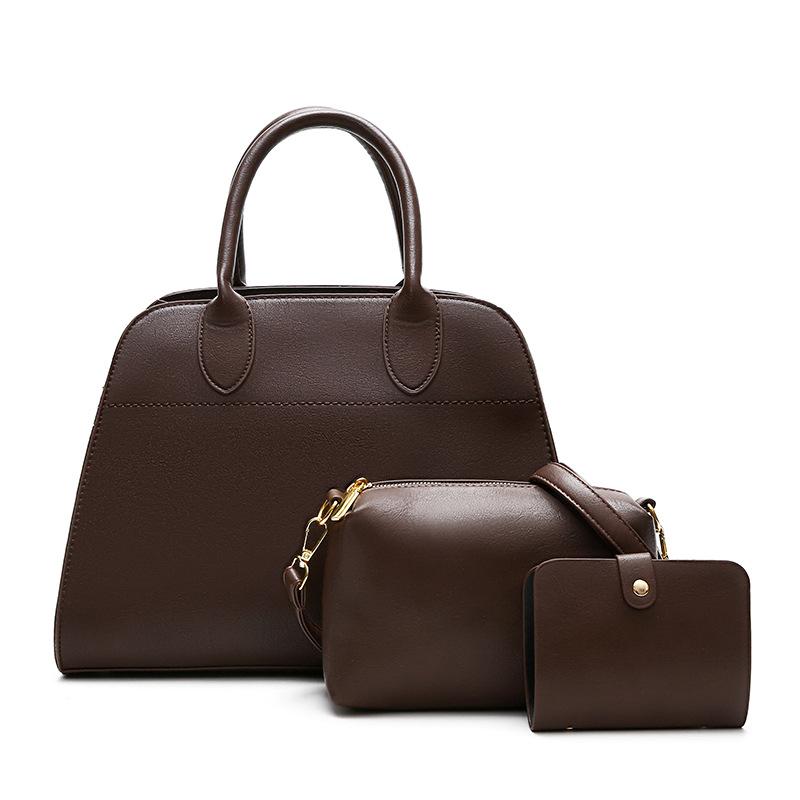 Women's Bag New Multi-piece Set Large Capacity Portable Shoulder Crossbody Tote Bag Child and Mother Bag