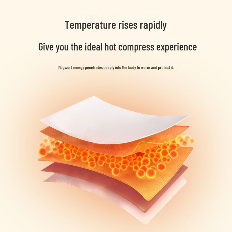 Mugwort Hot Compress Patch: Hand & Foot Warmer, Winter Body Moxibustion Relief