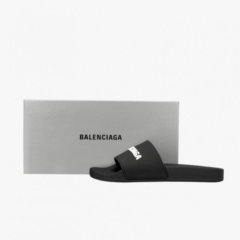 סנדל כפכף Balenciaga עם לוגו מלא 565826 W1s80 1006