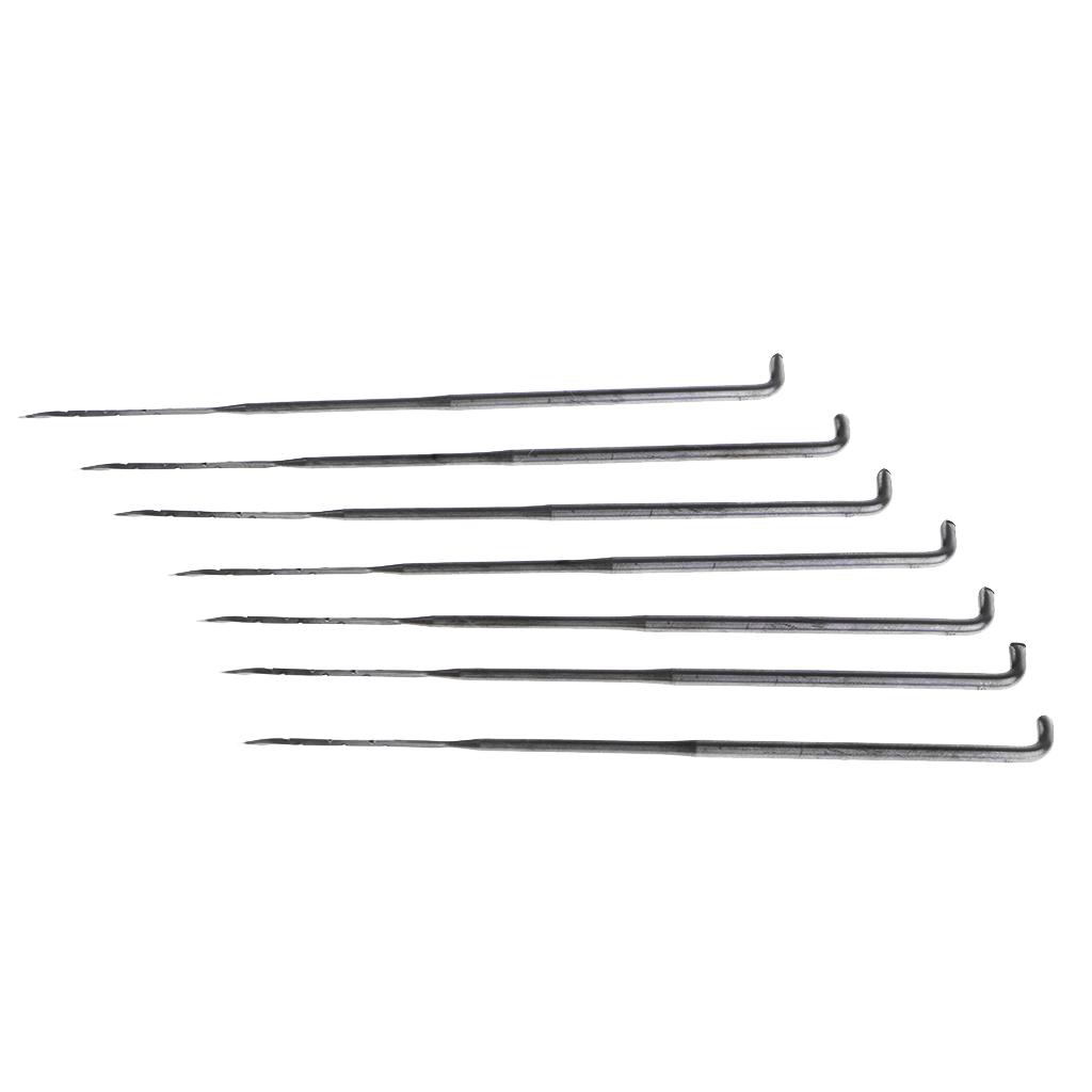 7pcs Spiral Shape Needle Felting Handle Holder Wool Felt Set Kit DIY Crafts