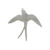 Pin Swallowtail Pin Silver Animal Badge Simple Swallow Brooch  Jeans
