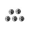 5/10pc 14mm Car Key Stickers Rubber Decorative Paster Auto Interior Accessories For Volvo Rdesign T6 AWD S40 S60 S70 S90 S80 V40