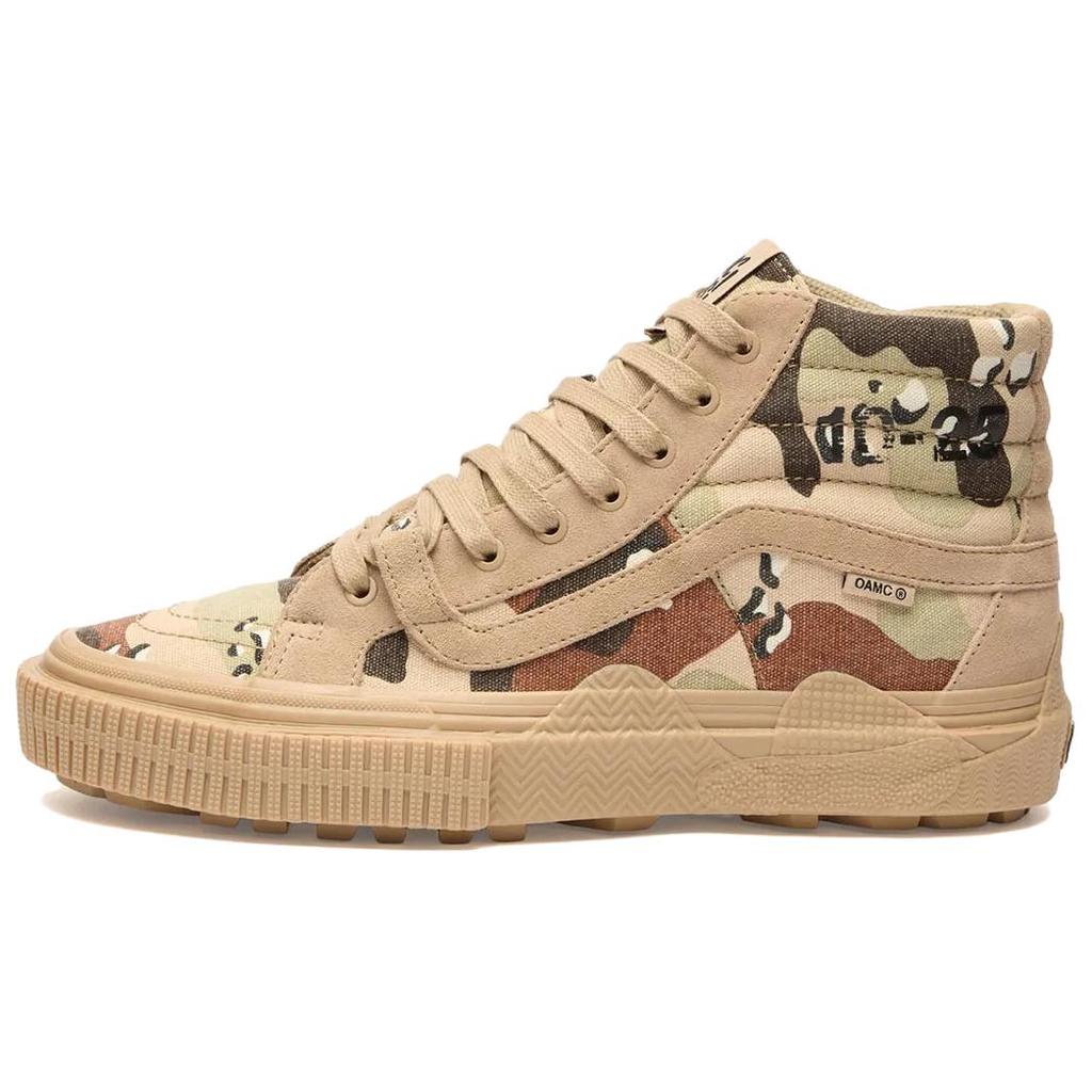 OAMC x WTAPS x Vans Sk8-Hi Desert Camo Unisex Sneaker Creme VN000MYGH8A