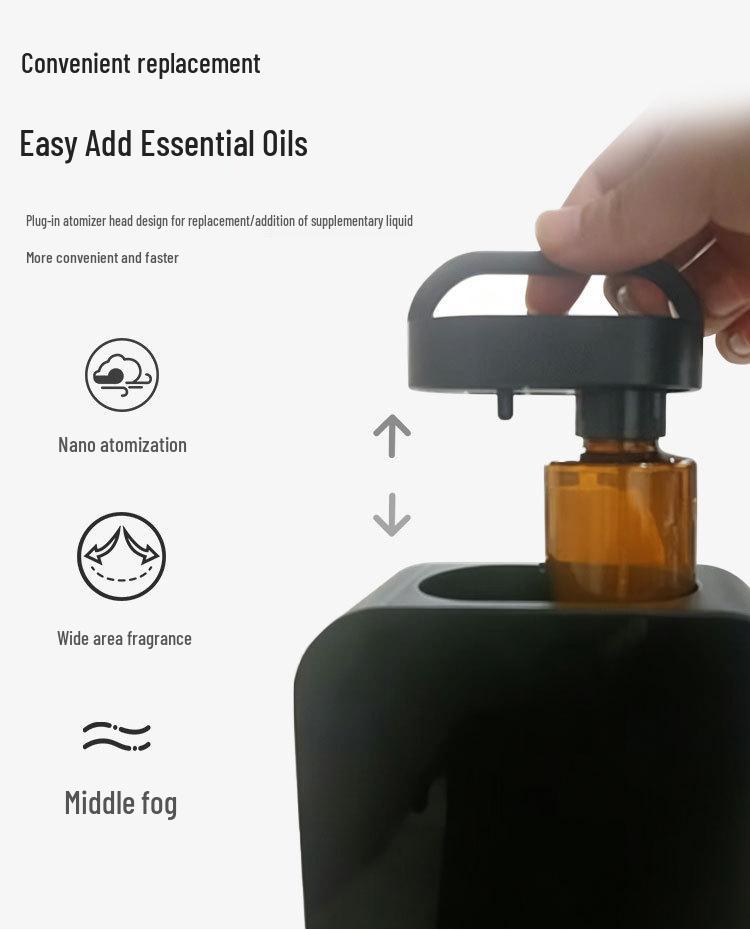 Wall-Mounted Smart Aroma Diffuser: Essential Oil Fragrance Dispenser for Hotel Lobby & Hallway Aromatherapy