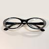 Elegant Rhinestone Cat Eye Reading Glasses for Women - Fashionable Blue Light Blocking Readers with Sparkling Rhinestones
