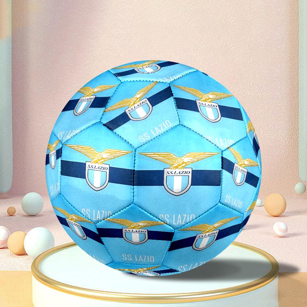 Lazio Football Crest Size 5 Soccer Balls, Anti-Slip, Protective Football, Outdoor Sport, a Unique Gift Suitable for him/her, Birthdays