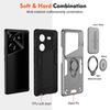 Military Grade Camera Protection Shockproof Cases For Tecno Pova 7 Ultra Pova 5 Magnetic Armor Case Coque For Tecno Pova 5 Cases