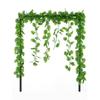 72 Mesh Green Foliage Vine Artificial Plants For Christmas Tree Materials Wedding Outdoor Arch Home Wall Hanging Decoration Vase