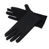 Spring and Autumn Thin Black and White High-quality Elastane Sunscreen High Elastic and Enlarged Boutique Men's Sports Etiquette Sunscreen Gloves